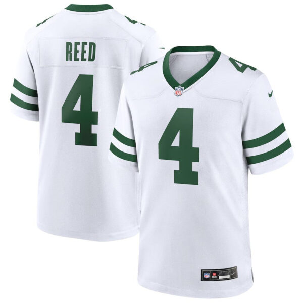 New York Jets #4 DJ Reed Game Jersey Legacy White