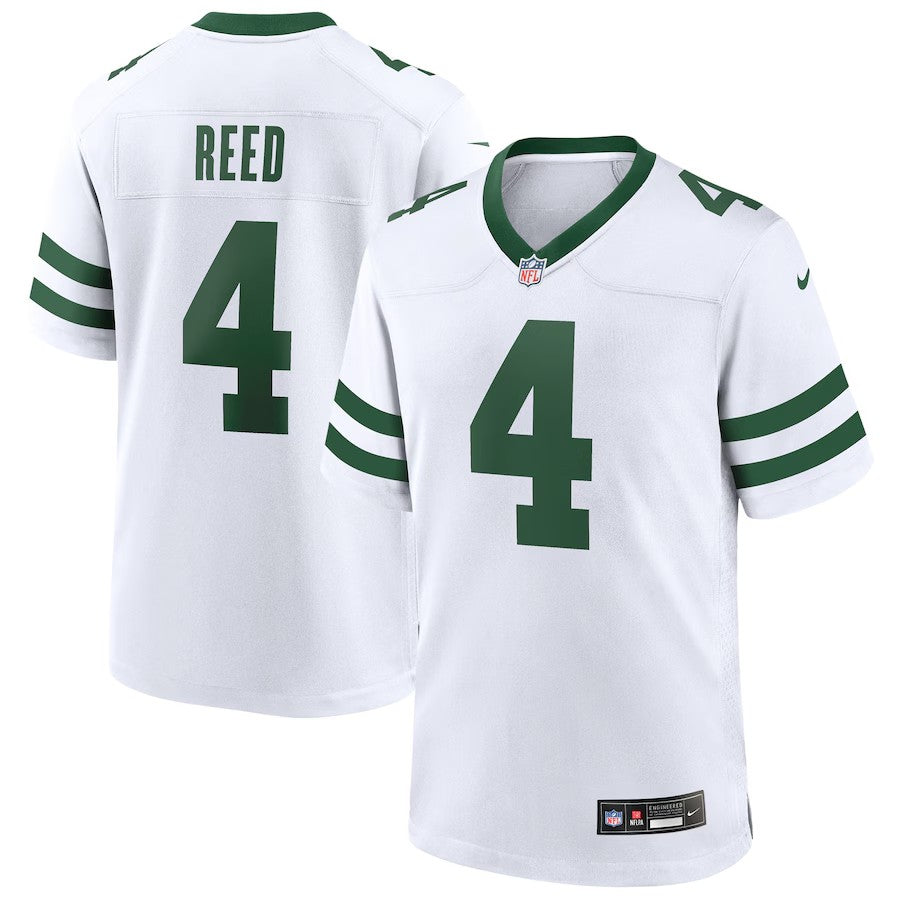 New York Jets #4 DJ Reed Game Jersey Legacy White