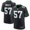 New York Jets #57 CJ Mosley Alternate Game Jersey Legacy Black