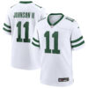 New York Jets #11 Jermaine Johnson II Game Jersey Legacy White