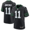 New York Jets #11 Jermaine Johnson II Alternate Game Jersey Legacy Black