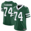 New York Jets #74 Olu Fashanu Green 2024 FUSE Throwback Limited Stitched Jersey