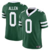 New York Jets #0 Braelon Allen Green 2024 FUSE Vapor Limited Stitched Jersey