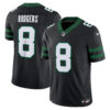 Aaron Rodgers New York Jets Nike Alternate Vapor FUSE Limited Jersey Legacy Black
