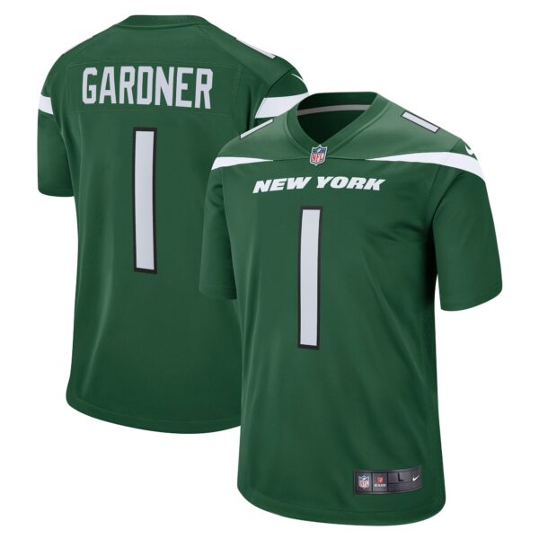 Ahmad Sauce Gardner New York Jets Nike Player Game Jersey Green