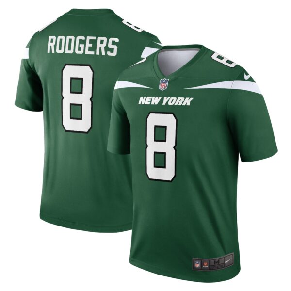 Aaron Rodgers New York Jets Nike Team Legend Player Performance Top Gotham Green
