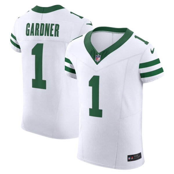 Ahmad Sauce Gardner New York Jets Nike Alternate Vapor FUSE Elite Jersey White