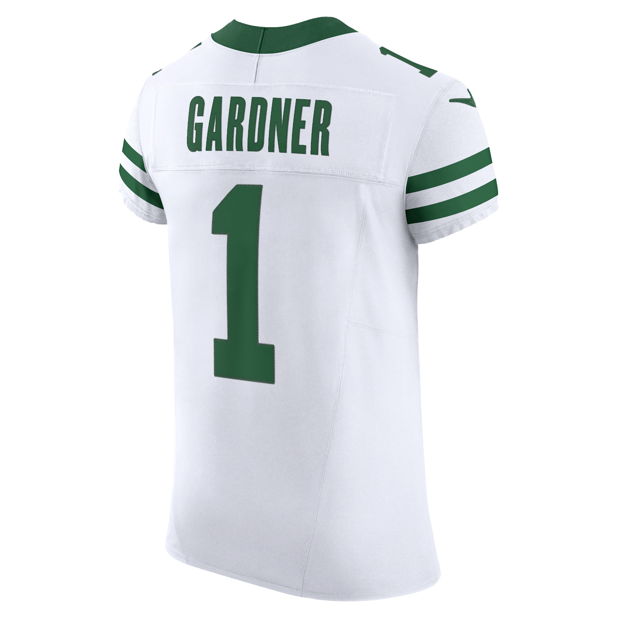 Ahmad Sauce Gardner New York Jets Nike Alternate Vapor FUSE Elite Jersey White - Image 3