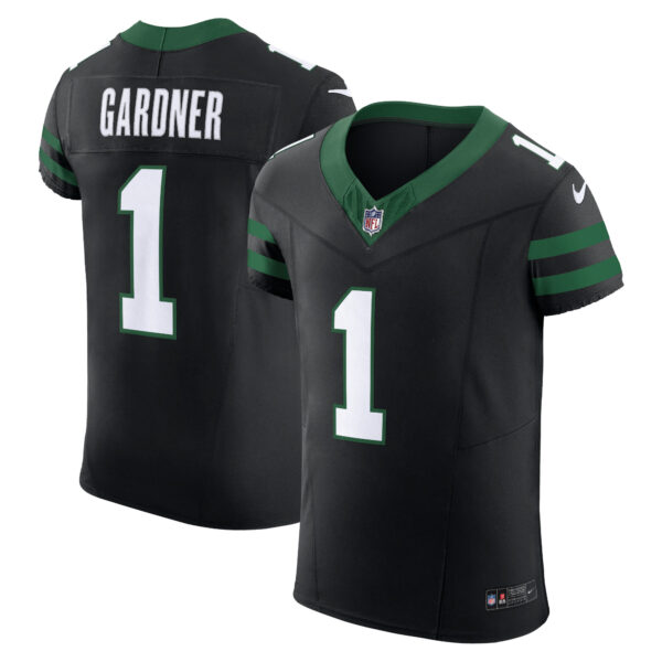 Ahmad Sauce Gardner New York Jets Nike Alternate Vapor FUSE Elite Jersey Legacy Black