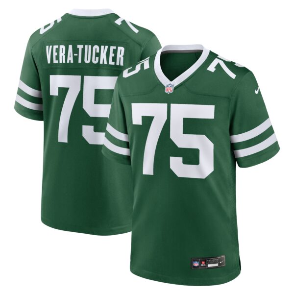 Alijah Vera Tucker New York Jets Nike Team Game Jersey Legacy Green