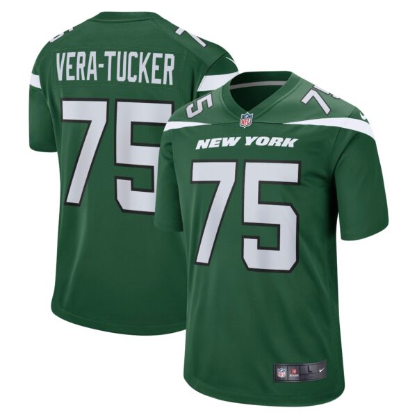 Alijah Vera Tucker New York Jets Nike Game Player Jersey Gotham Green