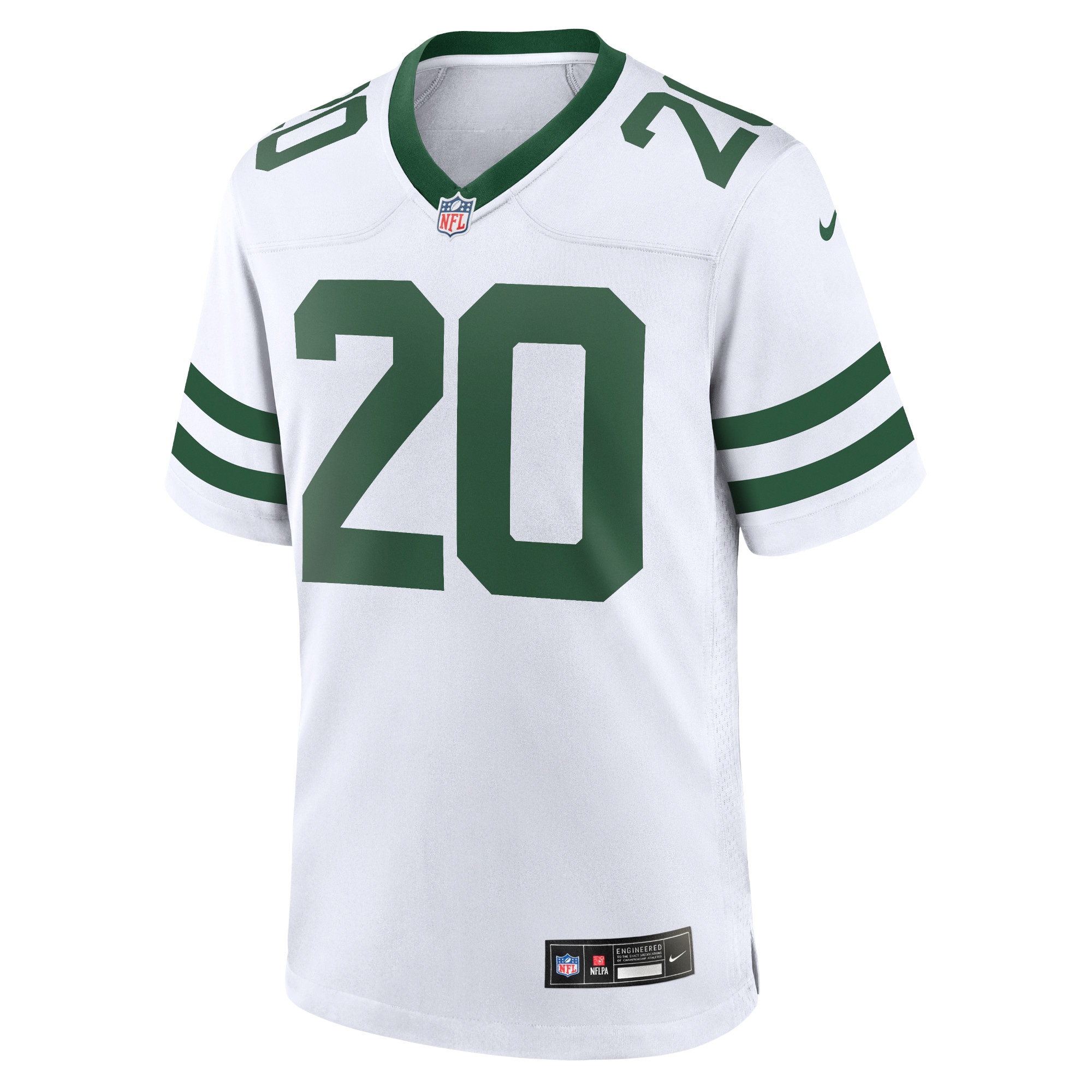 Breece Hall New York Jets Nike Game Jersey Legacy White - Image 2