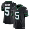 Garrett Wilson New York Jets Nike Alternate Vapor FUSE Limited Jersey Legacy Black