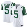 Garrett Wilson New York Jets Nike Classic Alternate Vapor FUSE Limited Jersey White