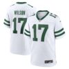 Garrett Wilson New York Jets Nike Game Jersey Legacy White