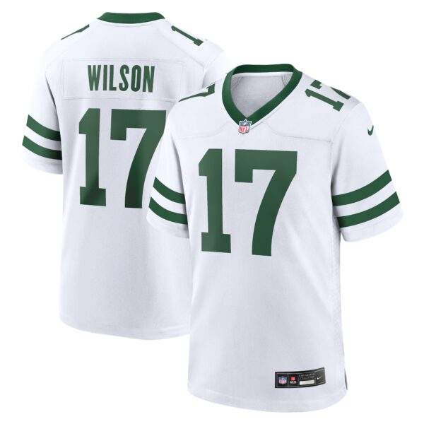 Garrett Wilson New York Jets Nike Game Jersey Legacy White