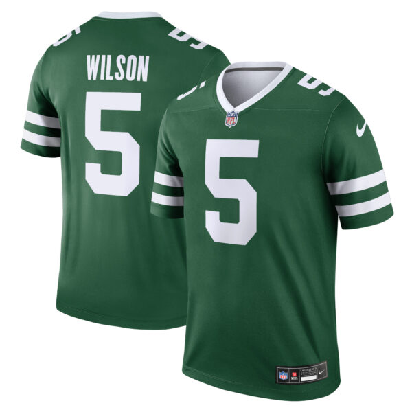 Garrett Wilson New York Jets Nike Legend Player Performance Top Legacy Green