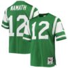 Joe Namath New York Jets 1968 Mitchell Ness Authentic Throwback Retired Player Jersey Green