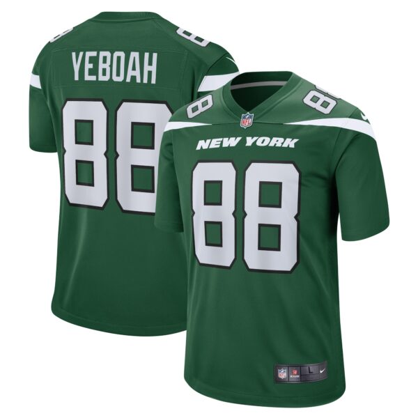 Kenny Yeboah New York Jets Nike Game Player Jersey Gotham Green