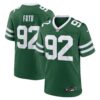 Leki Fotu New York Jets Nike Team Game Jersey Legacy Green