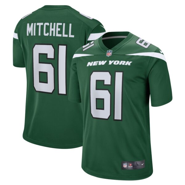 Max Mitchell New York Jets Nike Game Player Jersey Gotham Green