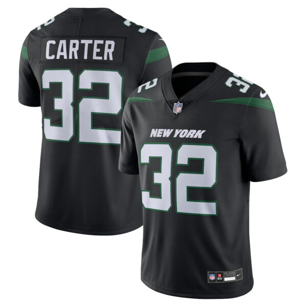 Michael Carter New York Jets Nike Vapor Untouchable Limited Jersey Black