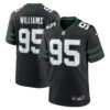Quinnen Williams New York Jets Nike Alternate Game Jersey Legacy Black