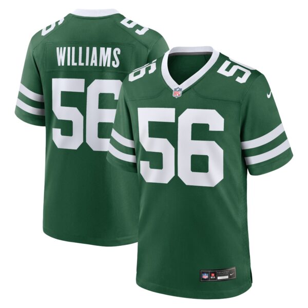 Quincy Williams New York Jets Nike Game Player Jersey Legacy Green