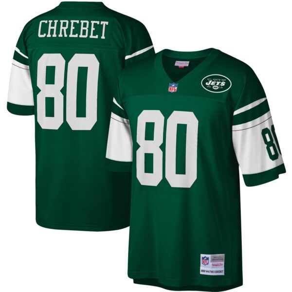 Wayne Chrebet New York Jets Mitchell Ness Legacy Replica Jersey Green