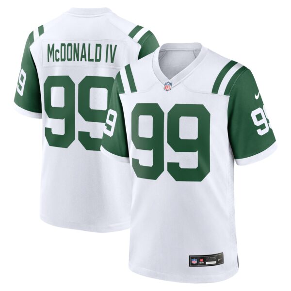 Will Mcdonald IV New York Jets Nike Classic Alternate Game Jersey White