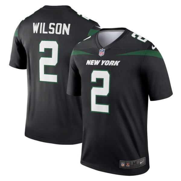 Zach Wilson New York Jets Nike Alternate Legend Player Performance Top Black