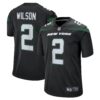 Zach Wilson New York Jets Nike Alternate Game Jersey Black