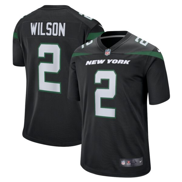 Zach Wilson New York Jets Nike Alternate Game Jersey Black