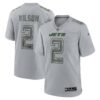 Zach Wilson New York Jets Nike Atmosphere Fashion Game Jersey Gray