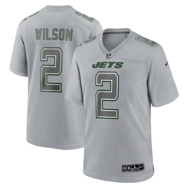 Zach Wilson New York Jets Nike Atmosphere Fashion Game Jersey Gray