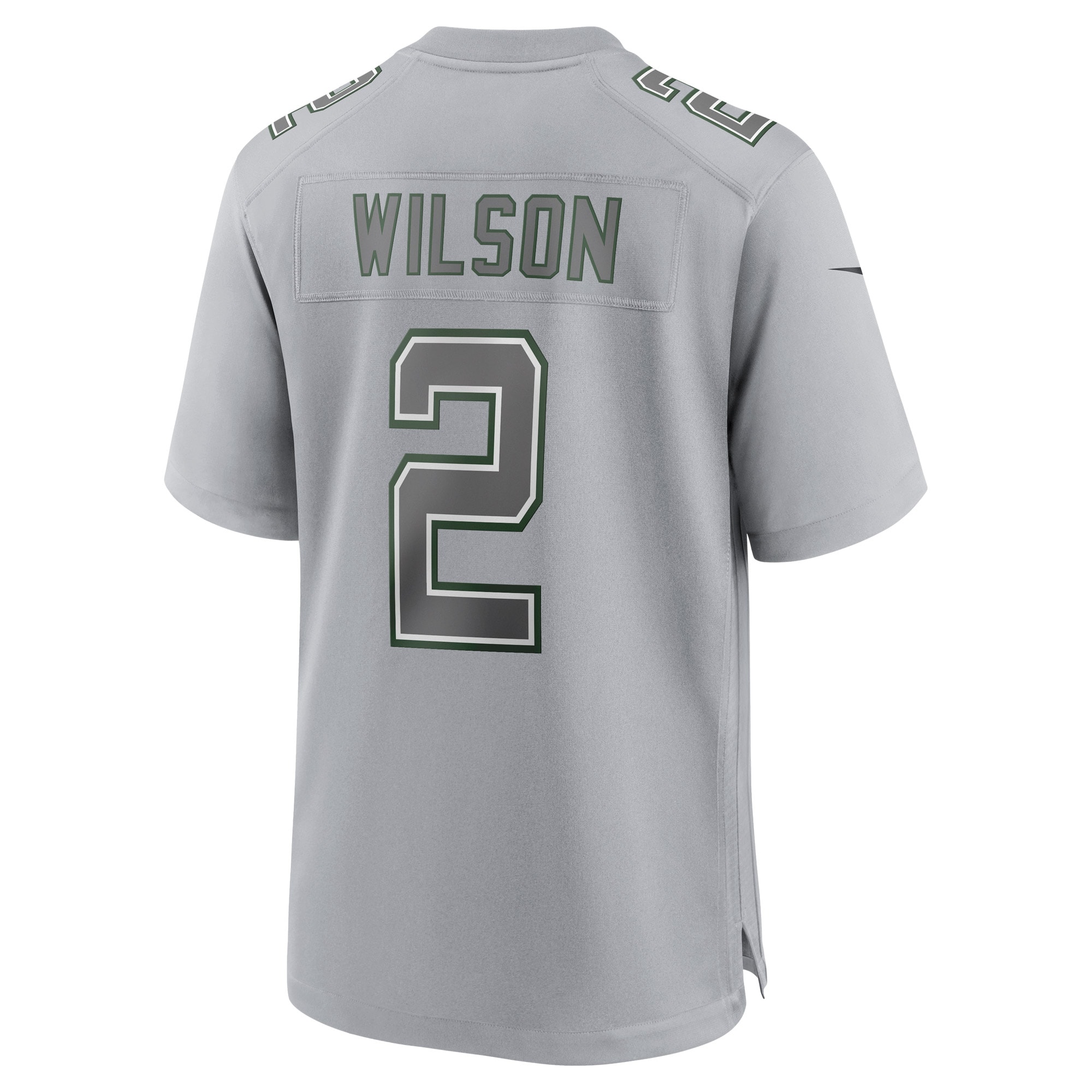 Zach Wilson New York Jets Nike Atmosphere Fashion Game Jersey Gray - Image 3