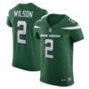Zach Wilson New York Jets Nike Vapor Elite Jersey Gotham Green