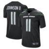 Jermaine Johnson II New York Jets Nike Alternate Game Jersey Stealth Black