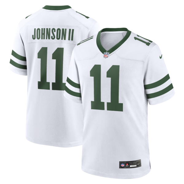 Jermaine Johnson II New York Jets Nike Alternate Game Jersey Spotlight White