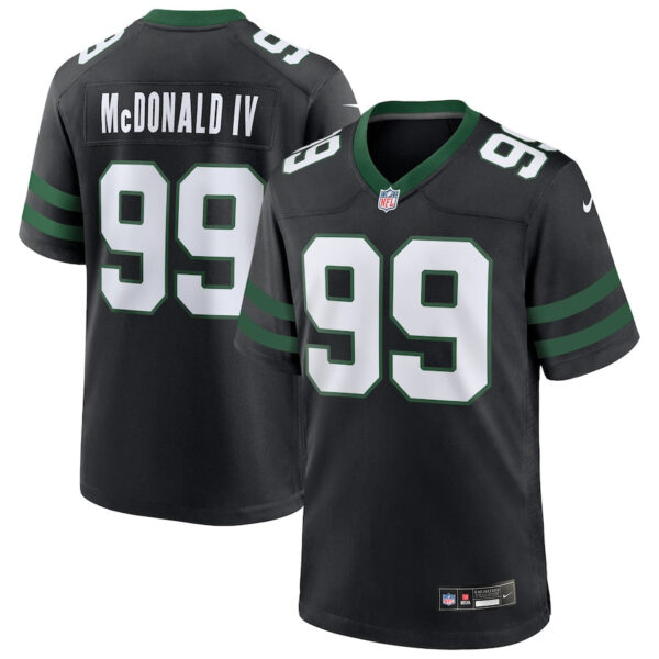 New York Jets #99 Will Mcdonald Ivblack Vapor Untouchable Limited Stitched Football Jersey