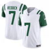 New York Jets #7 Haason Reddick White Classic Alternate Vapor FUSE Limited Stitched Football Jersey 1