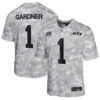 Sauce Gardner New York Jets Youth 2024 Salute To Service Game Jersey Arctic Camo