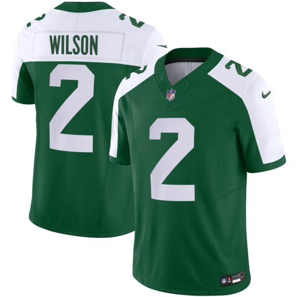 Men’s Jets Legacy Limited Jersey – All Stitched – Alternate – Zach Wilson