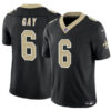 New Orleans Saints #6 Willie Gay Black 2023 FUSE Vapor Limited Jersey Jersey