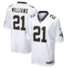 New Orleans Saints #21 Jamaal Williams Team Game Jersey – White