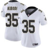New Orleans Saints #35 Jacob Kibodi White Vapor Stitched Game Jersey