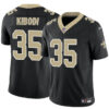 New Orleans Saints #35 Jacob Kibodi Black FUSE Vapor Limited Stitched Football Jerseyjp