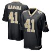 Alvin Kamara New Orleans Saints Nike Game Jersey Black
