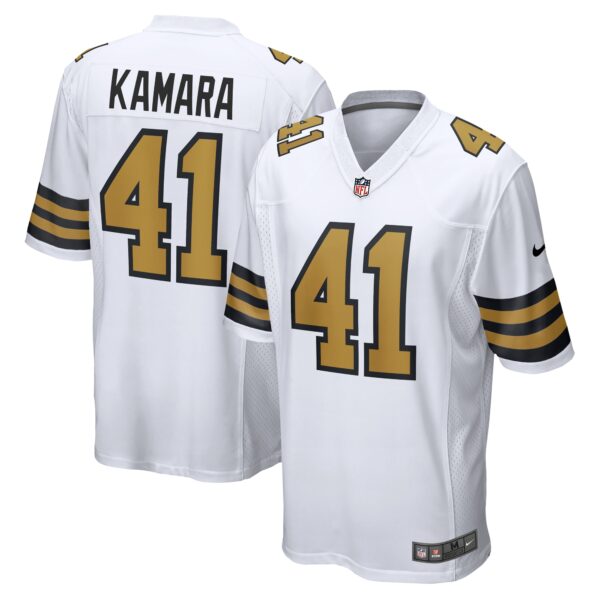 Alvin Kamara New Orleans Saints Nike Alternate Game Jersey White