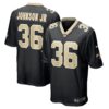 Anthony Johnson New Orleans Saints Nike Team Game Jersey Black